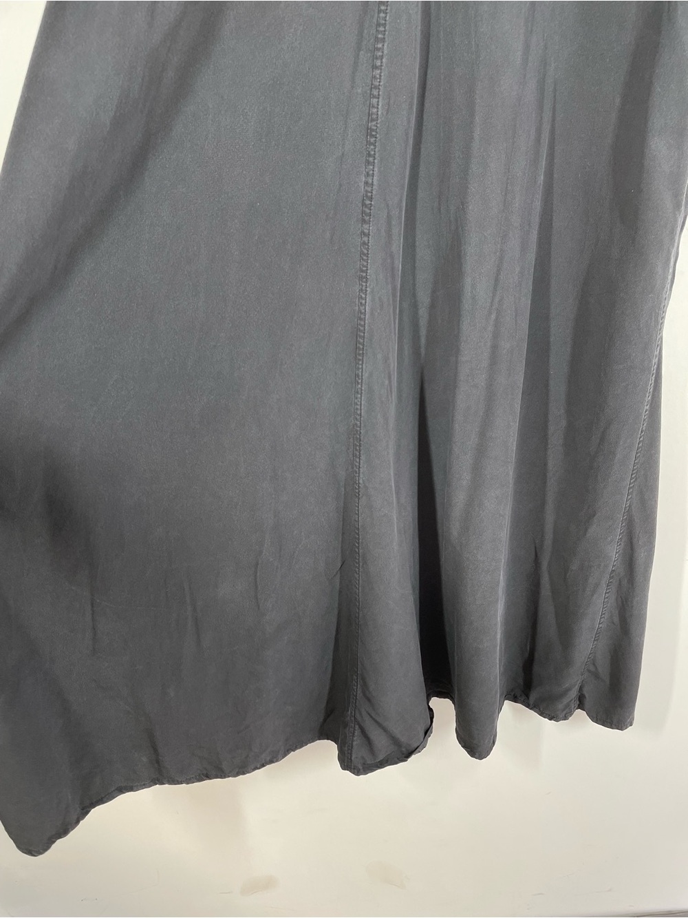 Elizabeth Suzann Silk Sleeveless Dress Gray Minimalist Quiet Luxury Small - Picture 7 of 13